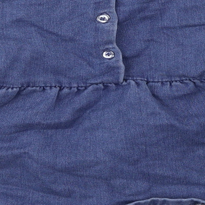 NEX Boys Blue  Jersey Skater Dress  Size 3-6 Months