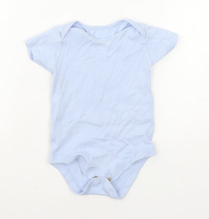 TU Boys Blue  Jersey Babygrow One-Piece Size 12-18 Months