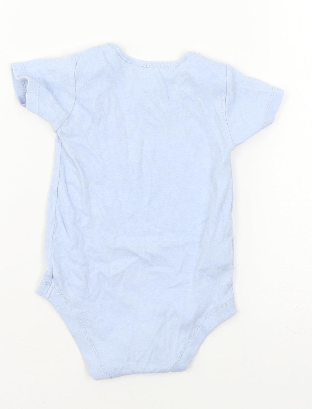 TU Boys Blue  Jersey Babygrow One-Piece Size 12-18 Months
