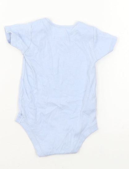 TU Boys Blue  Jersey Babygrow One-Piece Size 12-18 Months