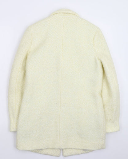 Womens UK Size S FOREVER 21 White Jacket