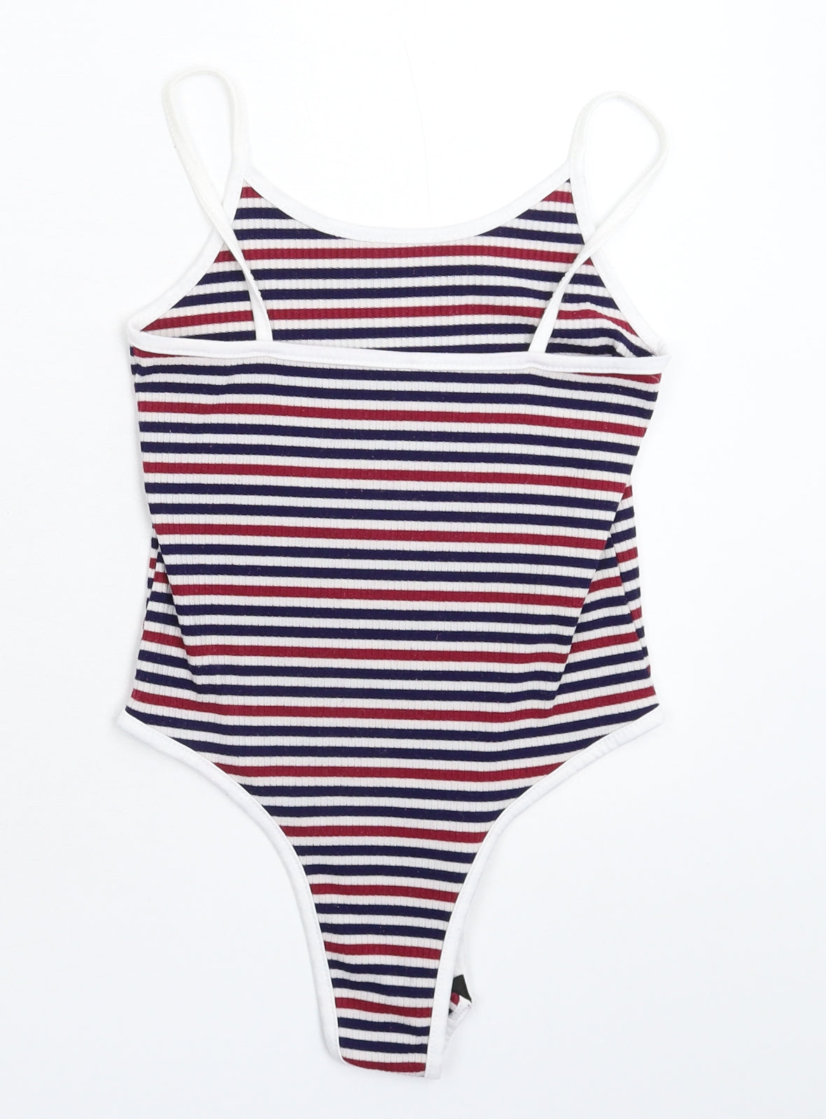 Womens UK Size S Preworn One-Piece Multicoloured Bodysuit