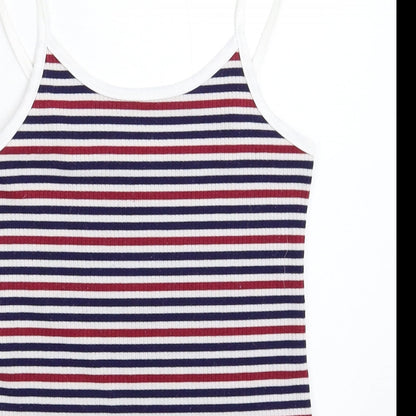 Womens UK Size S Preworn One-Piece Multicoloured Bodysuit