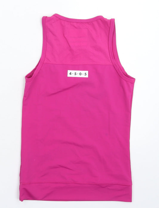 ASOS Womens Pink   Jersey Tank Size 8