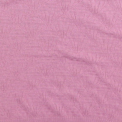 Womens UK Size L Preworn Pink Pullover Jumper