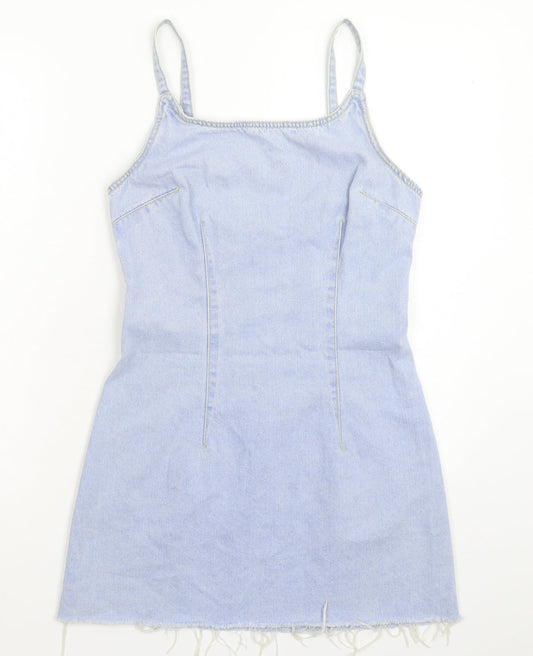New Look Womens Blue  Denim Mini  Size 8