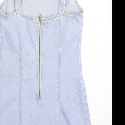 New Look Womens Blue  Denim Mini  Size 8