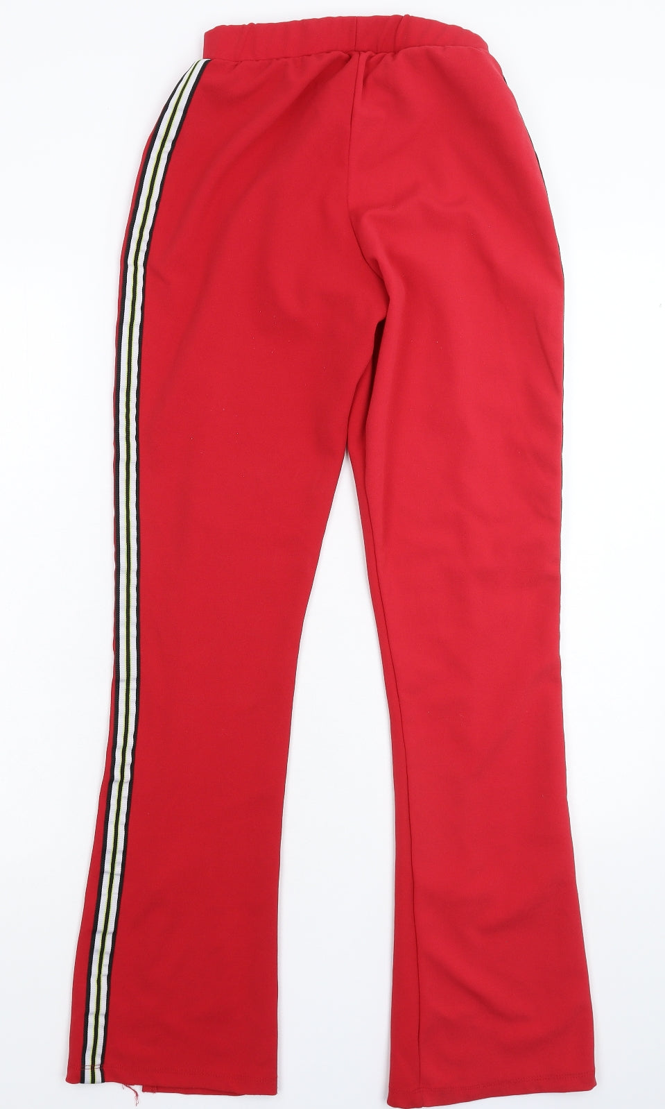 Womens UK Size 8 ASOS Slim Fit  Red Trousers