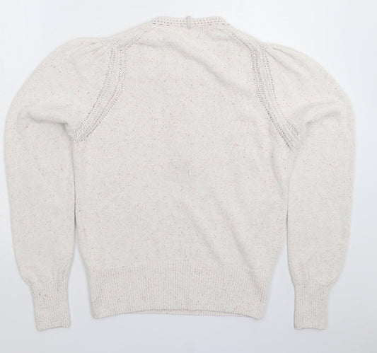 Womens UK Size 12 Marks and Spencer Grey Pullover Jumper
