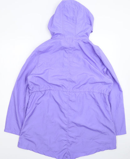 Atmosphere Womens Purple   Parka Coat Size M