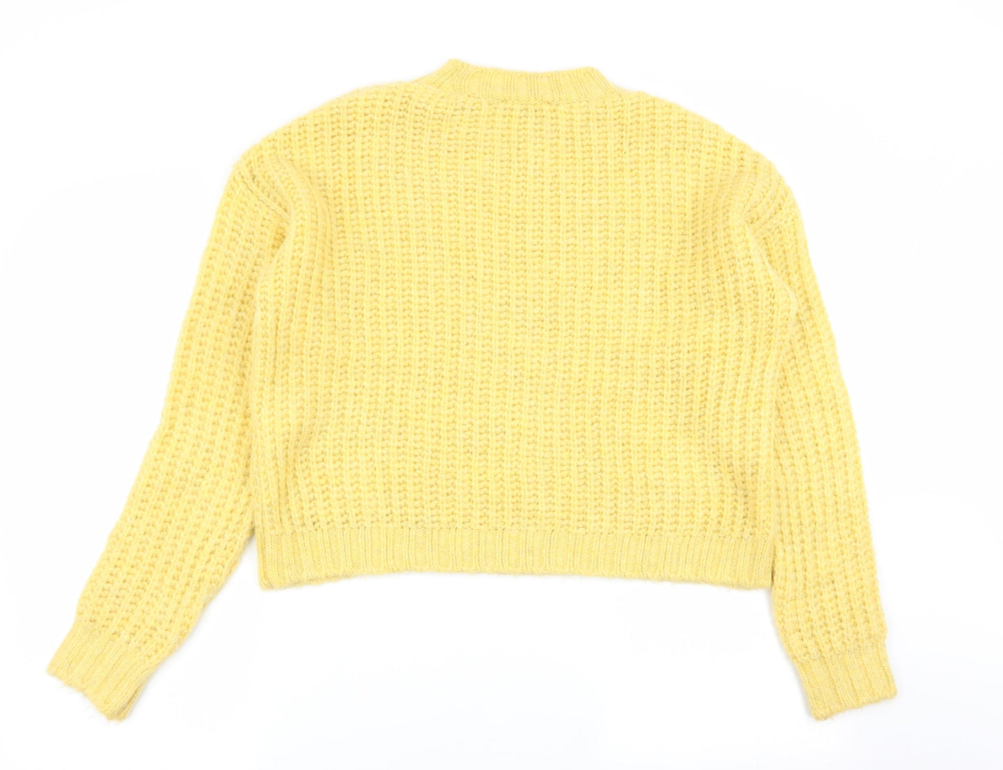 Primark Womens Yellow   Pullover Jumper Size 10
