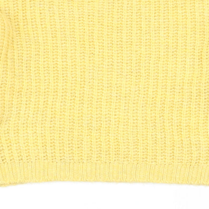 Primark Womens Yellow   Pullover Jumper Size 10
