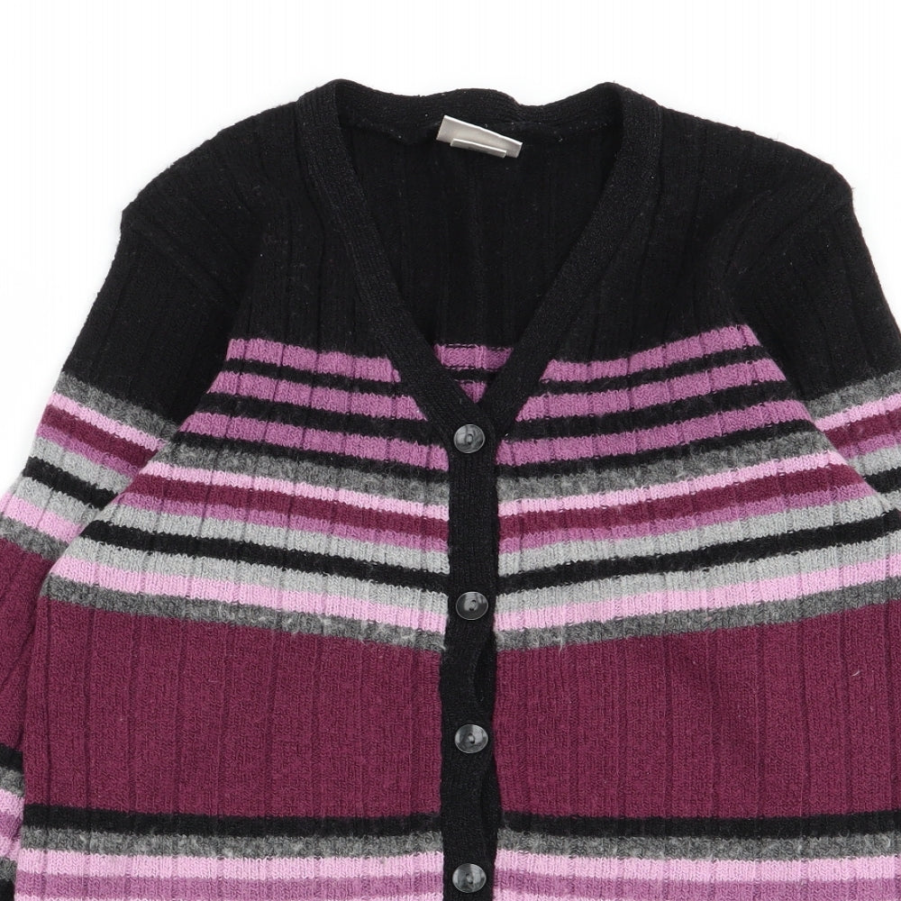 Womens UK Size M mackays Multicoloured Cardigan Jumper
