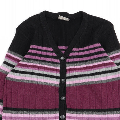 Womens UK Size M mackays Multicoloured Cardigan Jumper