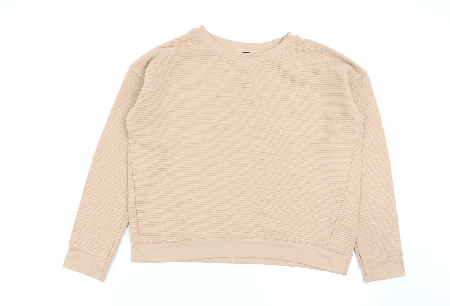Womens UK Size 10 New Look Beige Pullover Jumper