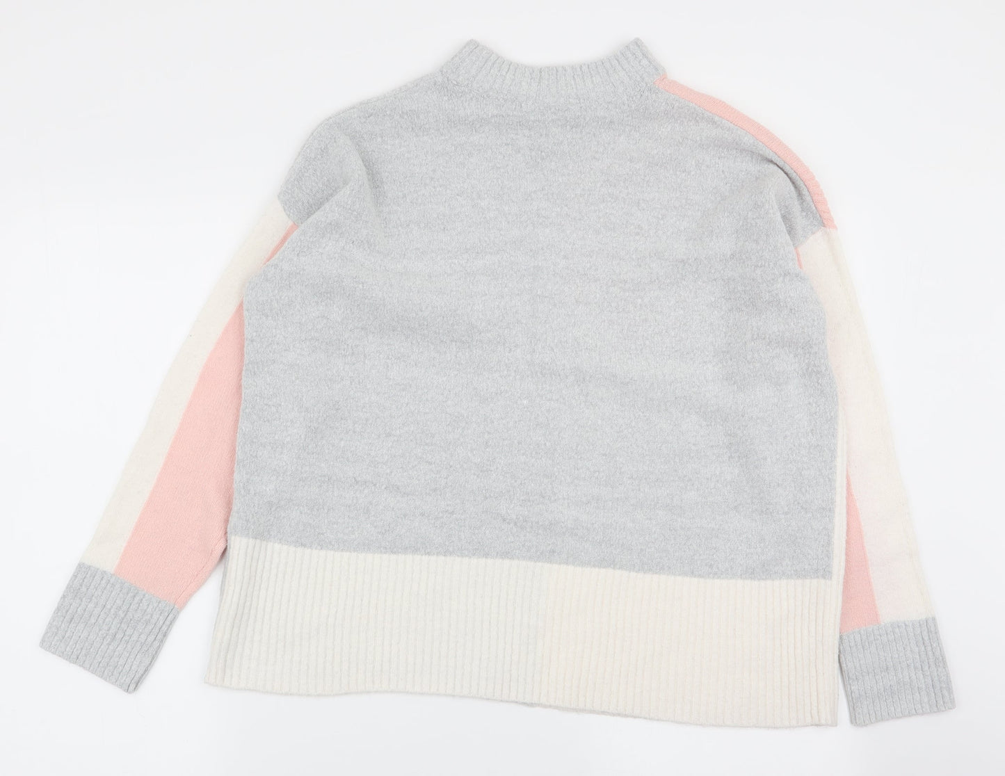 Asda George Womens Multicoloured Geometric  Pullover Jumper Size M