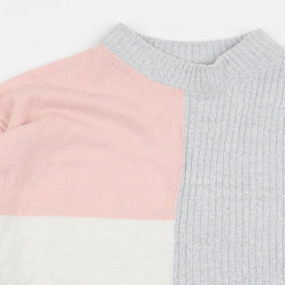 Asda George Womens Multicoloured Geometric  Pullover Jumper Size M