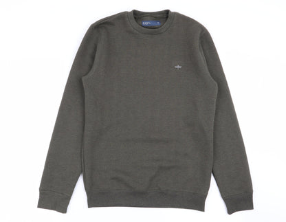 Easy Mens Green   Pullover Jumper Size S
