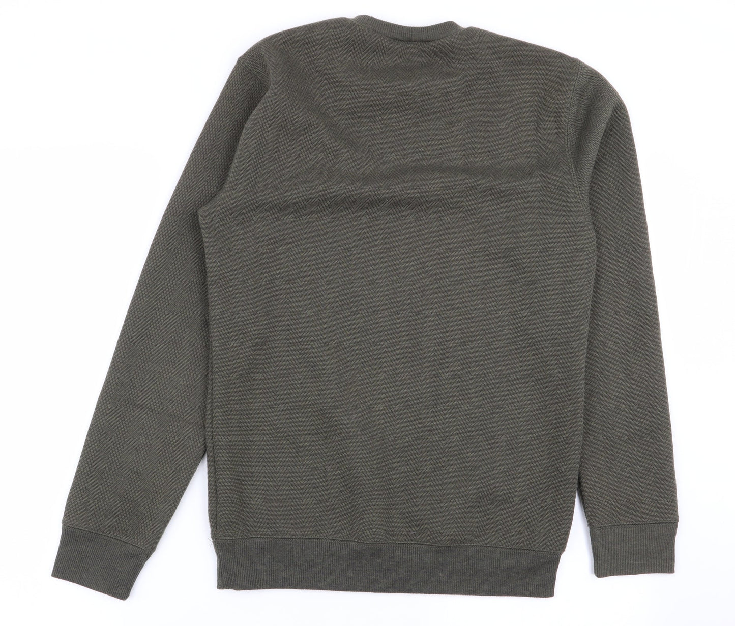 Easy Mens Green   Pullover Jumper Size S