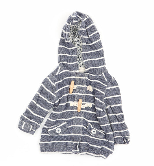 NEXT Girls Multicoloured Striped  Cardigan Jumper Size 3-6 Months