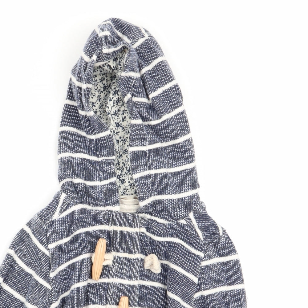 NEXT Girls Multicoloured Striped  Cardigan Jumper Size 3-6 Months