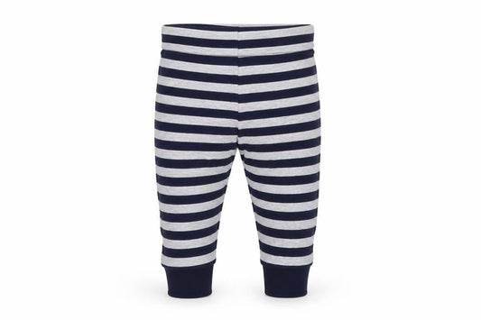 fred and flo Boys Multicoloured Striped  Babydoll Pyjama Pants Size 3-6 Months
