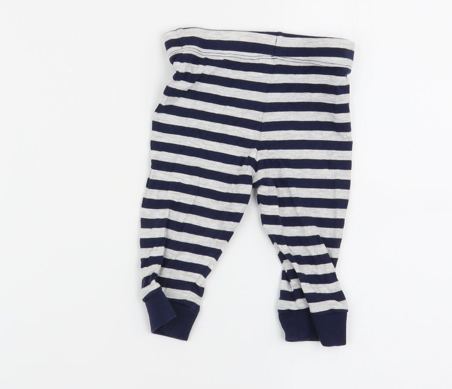 fred and flo Boys Multicoloured Striped  Babydoll Pyjama Pants Size 3-6 Months
