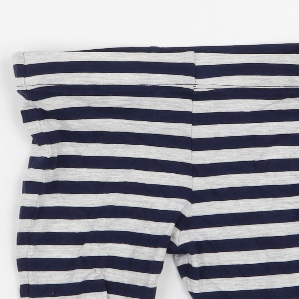 fred and flo Boys Multicoloured Striped  Babydoll Pyjama Pants Size 3-6 Months