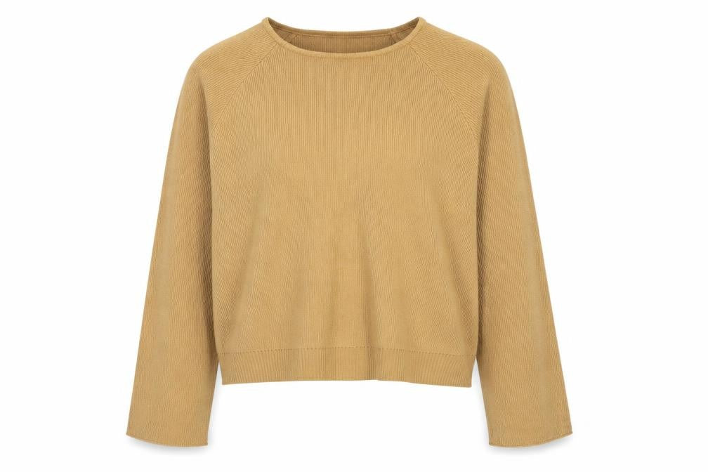 Front view of Nasty Gal women’s yellow jumper, size M
