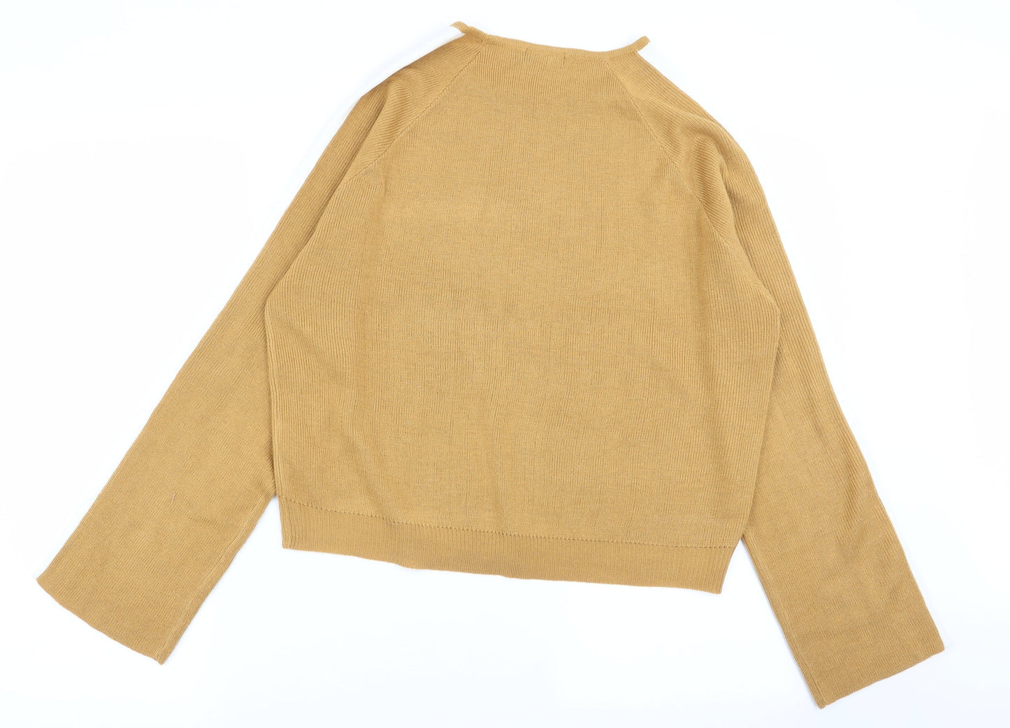 nastygal Womens Yellow   Pullover Jumper Size M