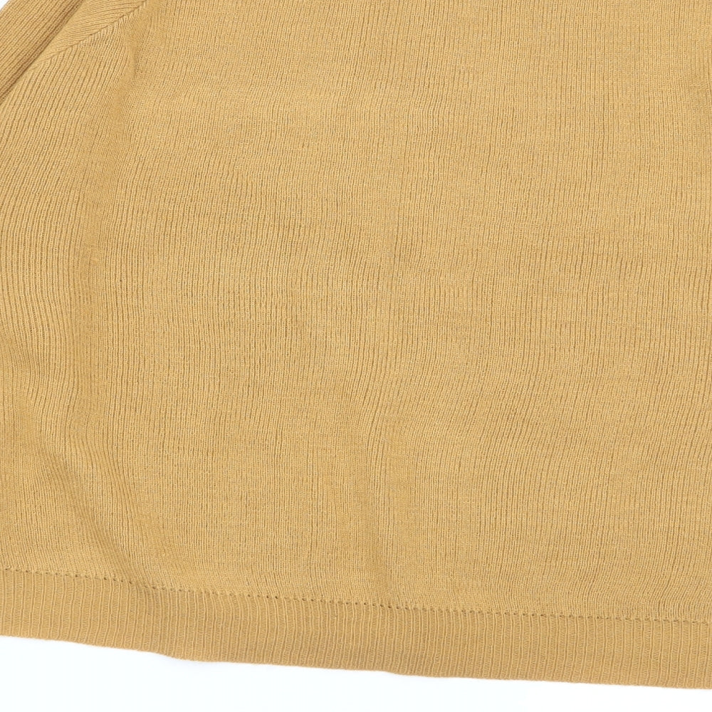 nastygal Womens Yellow   Pullover Jumper Size M