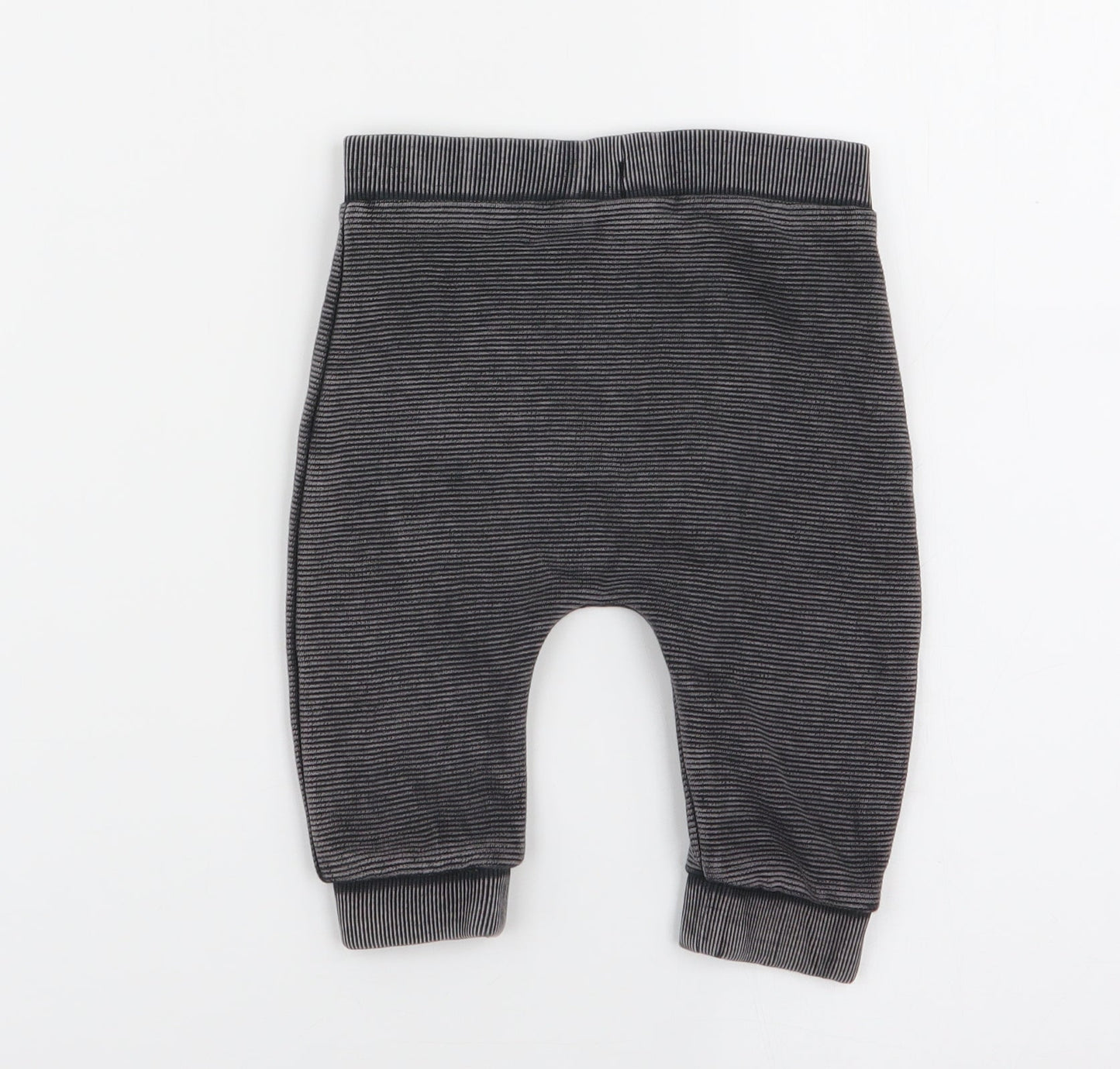 fred and flo Boys Multicoloured Striped  Jogger Trousers Size 3-6 Months