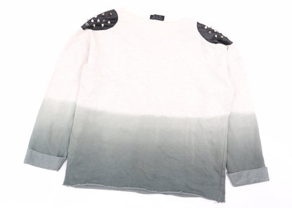 Womens UK Size 10 Topshop Multicoloured Pullover Jumper