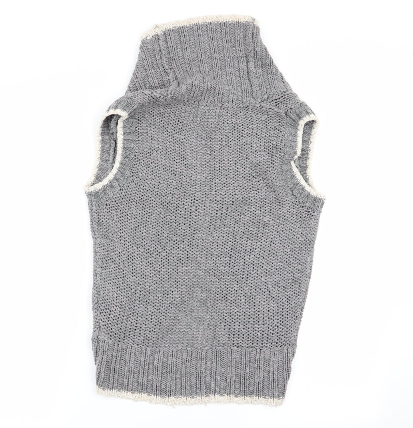 Womens UK Size 8 New Look Grey Cardigan Jumper