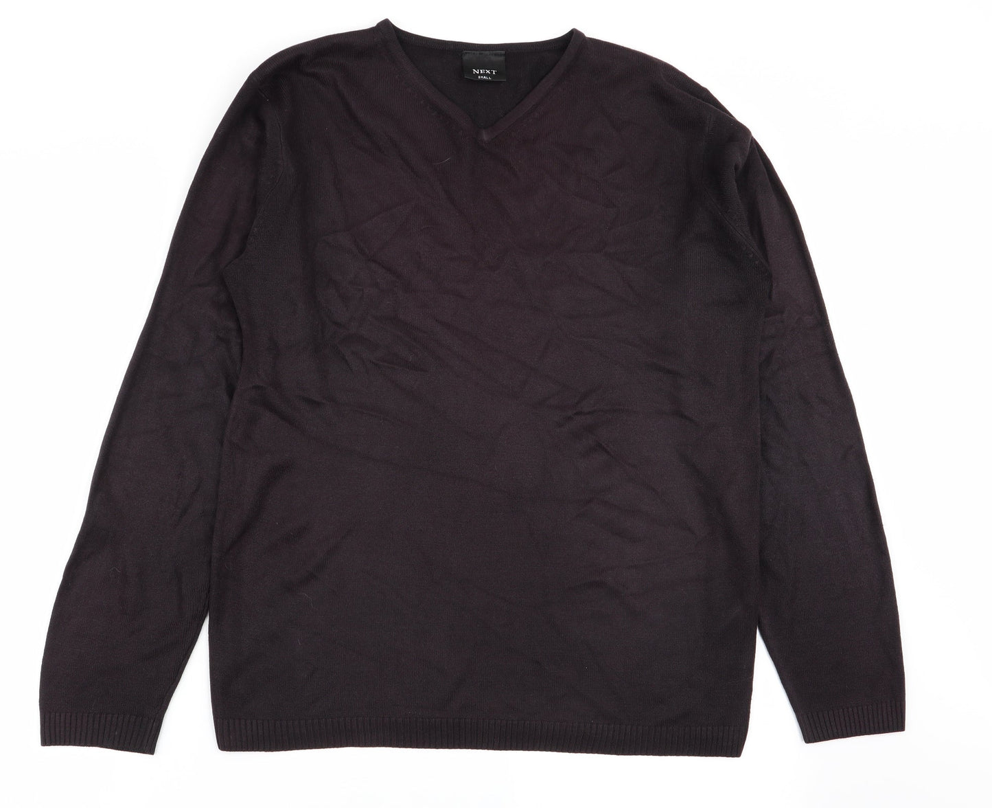 NEXT Mens Black   Pullover Jumper Size S