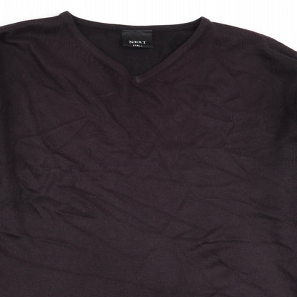 NEXT Mens Black   Pullover Jumper Size S