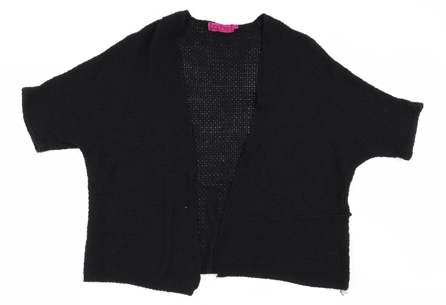 Boohoo Womens Black   Cardigan Jumper Size S