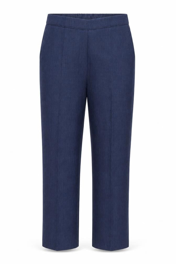 Womens UK Size 10 Preworn Regular Fit  Blue Trousers