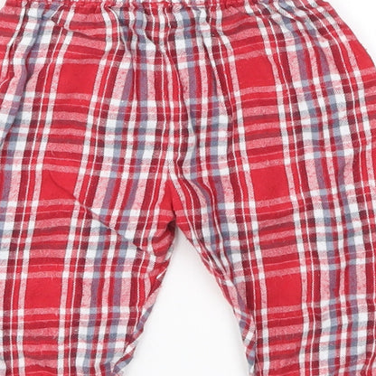 Nutmeg Boys Red Chevron  Capri Trousers Size 3-6 Months