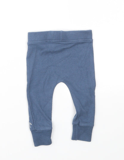 George Boys Blue   Capri Trousers Size 3-6 Months