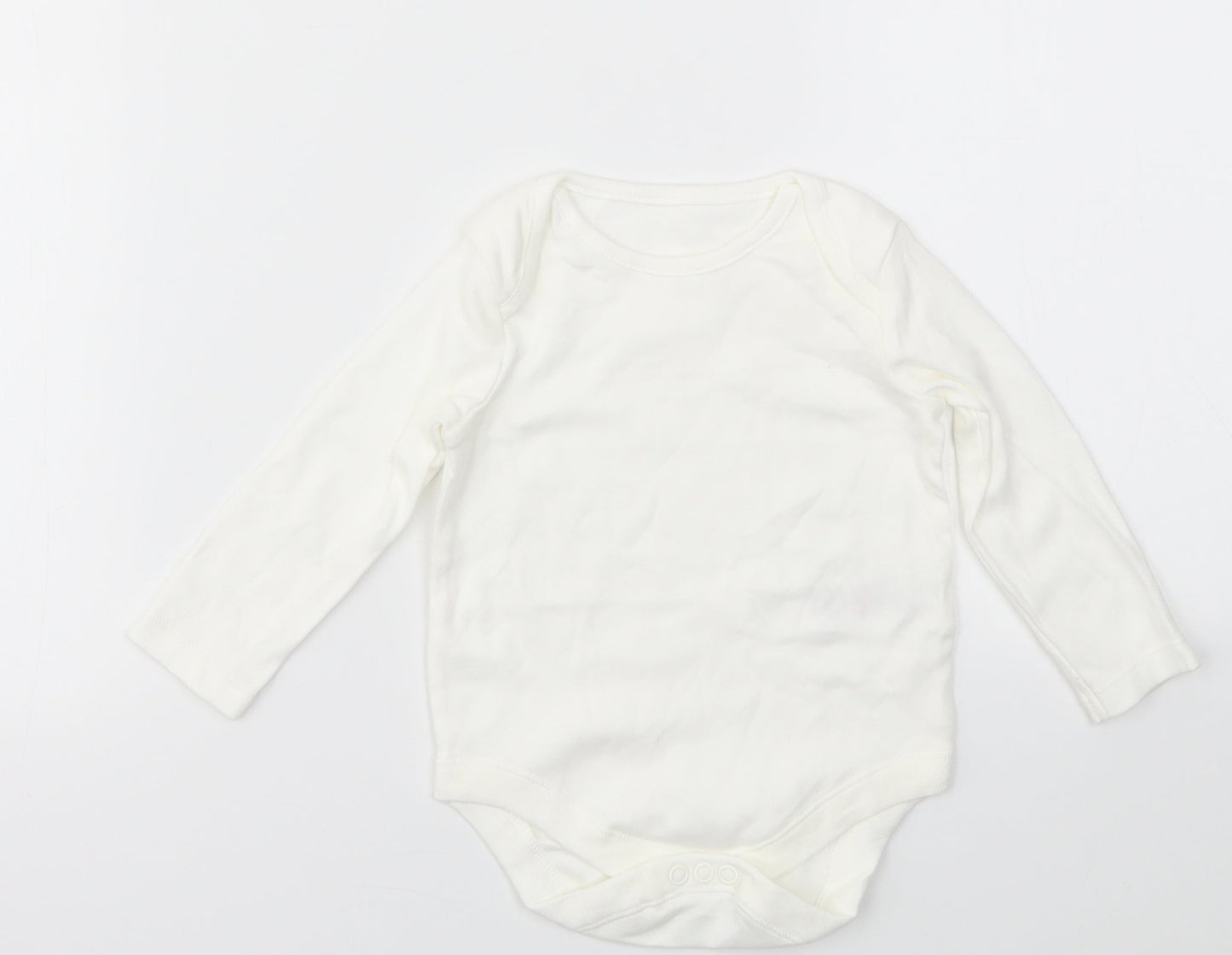 F&F Baby White   Babygrow One-Piece Size 3-6 Months