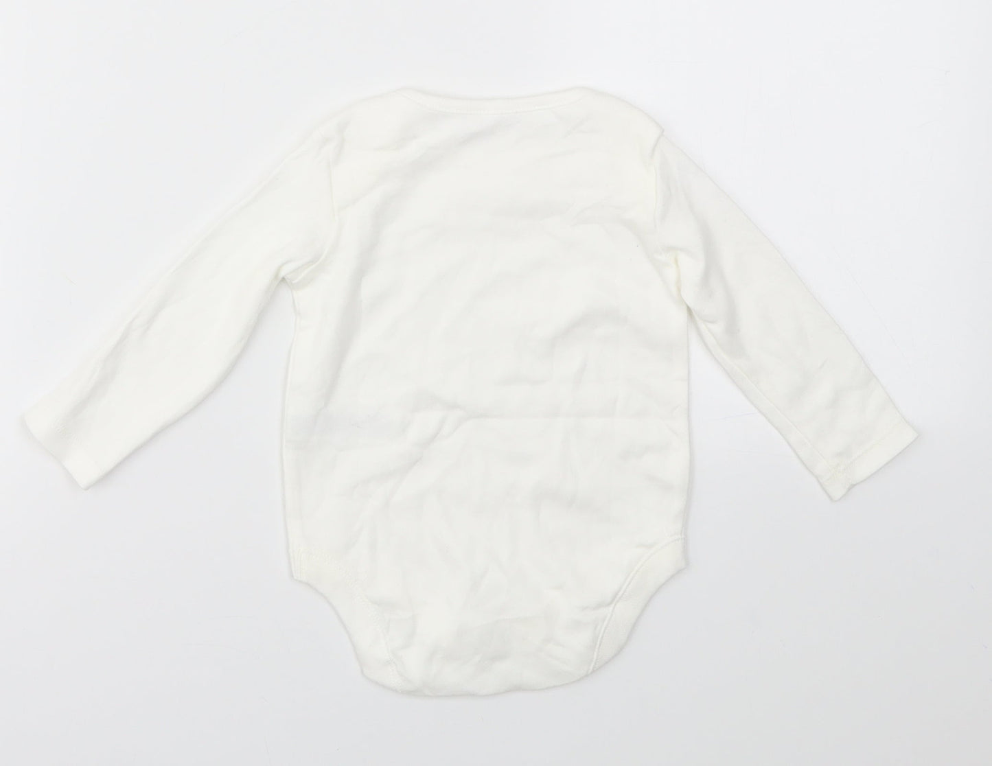 F&F Baby White   Babygrow One-Piece Size 3-6 Months