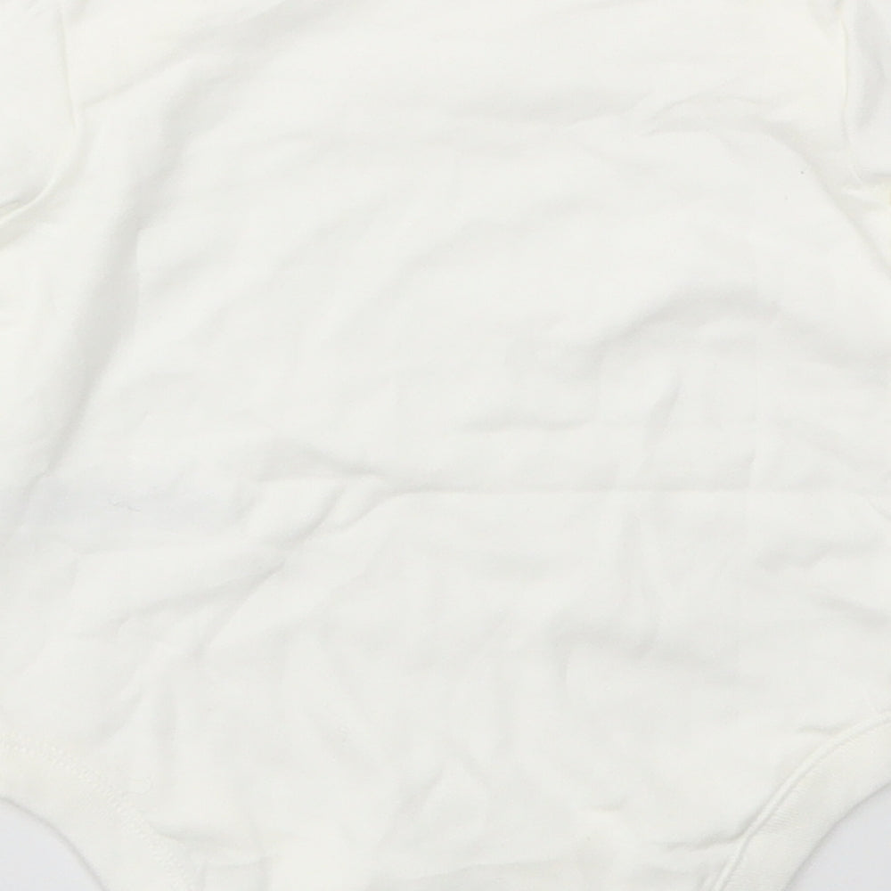 F&F Baby White   Babygrow One-Piece Size 3-6 Months