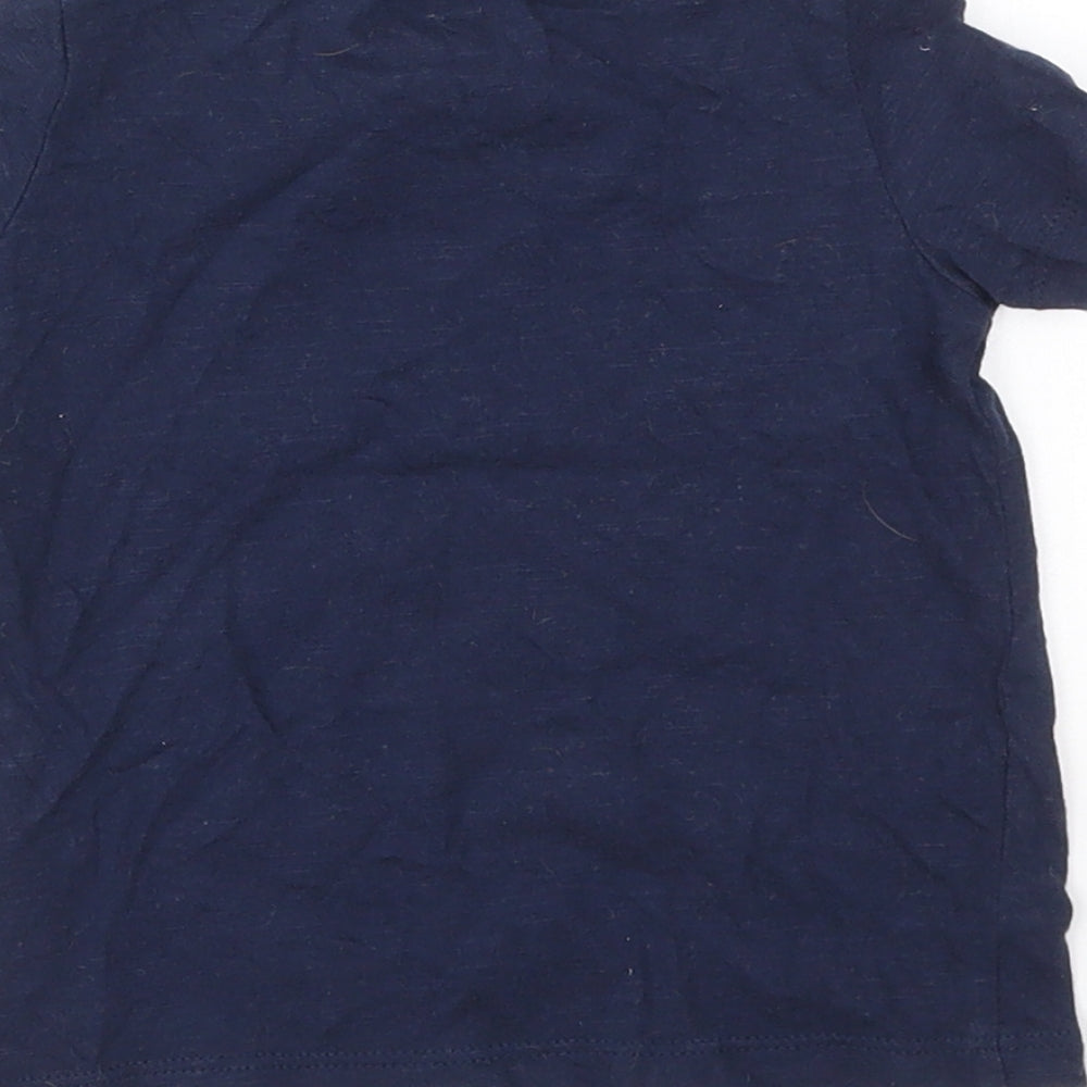 F&F Boys Blue   Basic T-Shirt Size 6-9 Months
