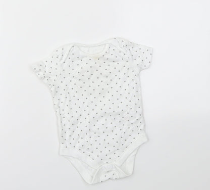 F&F Baby Multicoloured Argyle/Diamond  Babygrow One-Piece Size 6-9 Months