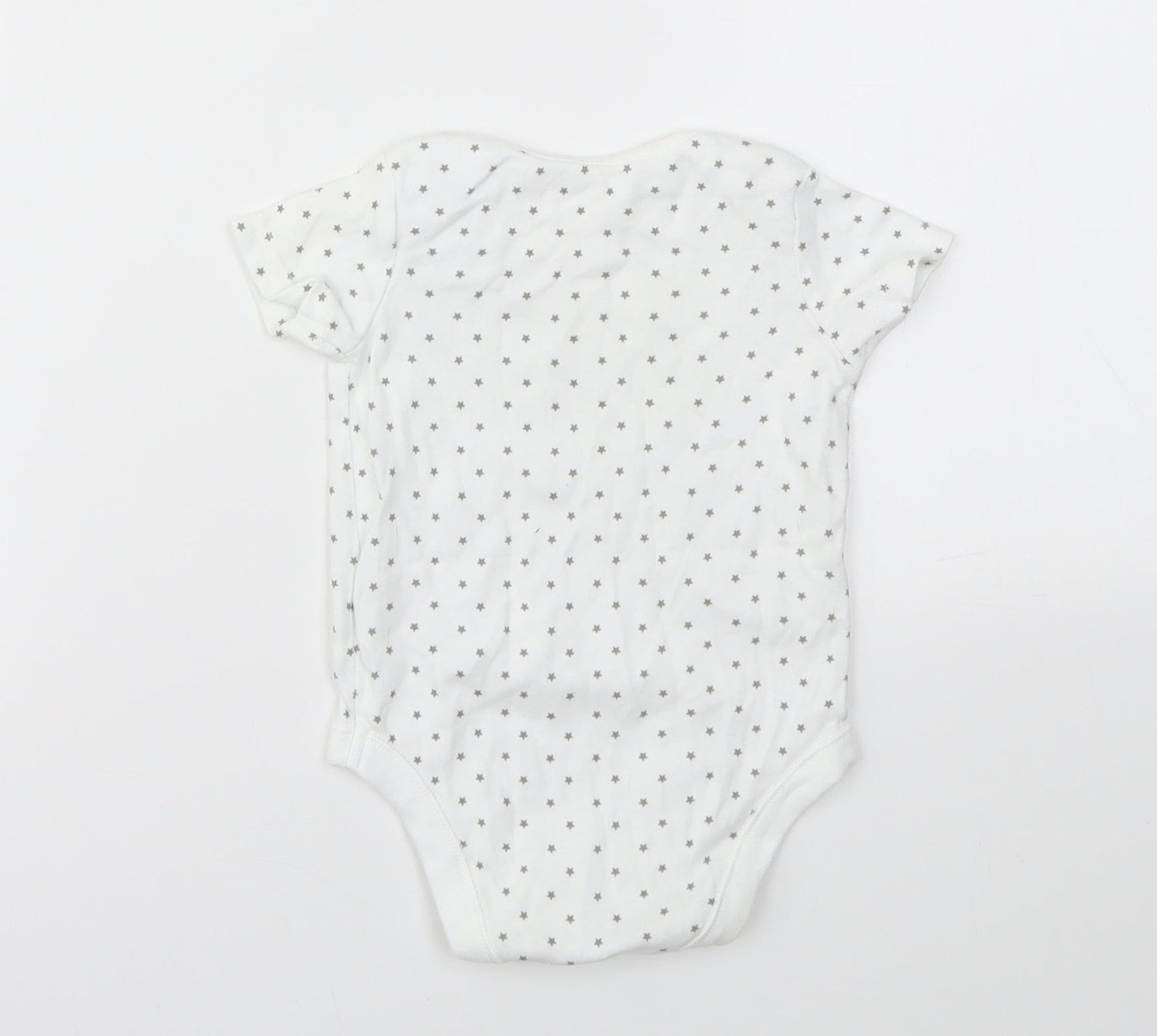 F&F Baby Multicoloured Argyle/Diamond  Babygrow One-Piece Size 6-9 Months