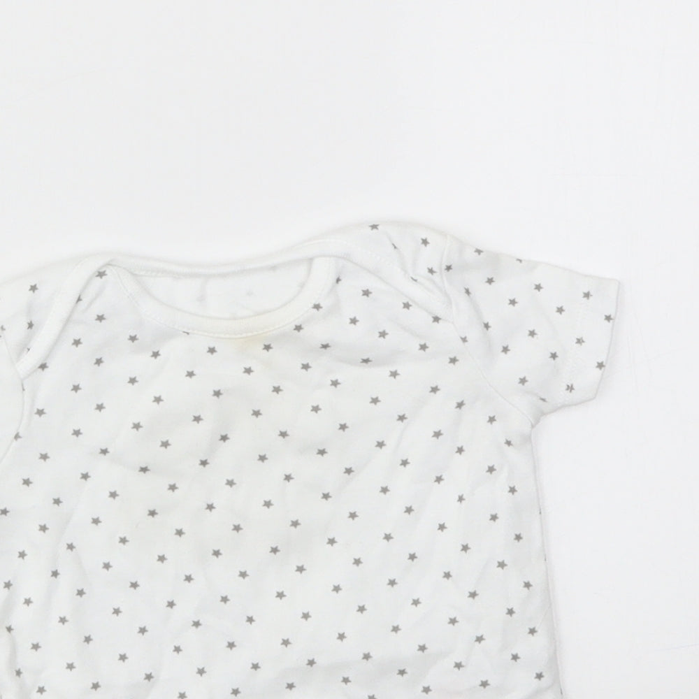 F&F Baby Multicoloured Argyle/Diamond  Babygrow One-Piece Size 6-9 Months