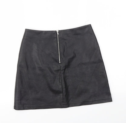 Primark Womens Black   Flare Skirt Size 10