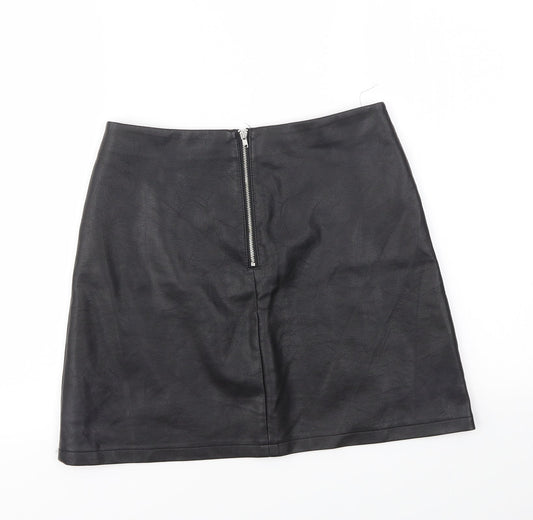 Primark Womens Black   Flare Skirt Size 10