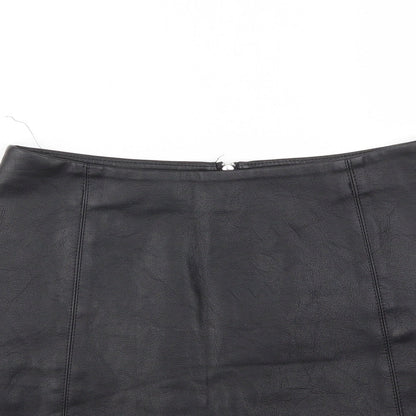Primark Womens Black   Flare Skirt Size 10